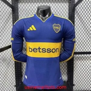 Maillot Match Boca Junior Domicile Manches Longues 2026/2027