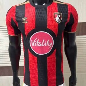 Maillot Match Bournemouth Domicile 2026/2027 Rouge Noir