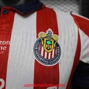 Alternative view of Maillot Match Chivas de Guadalajara Domicile 2026/2027 Rouge Blanc
