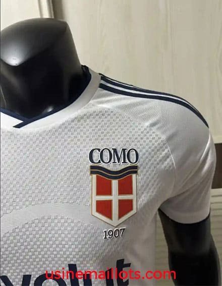 Maillot Match Como 1907 Extérieur 2026/2027 Blanc – Image 2
