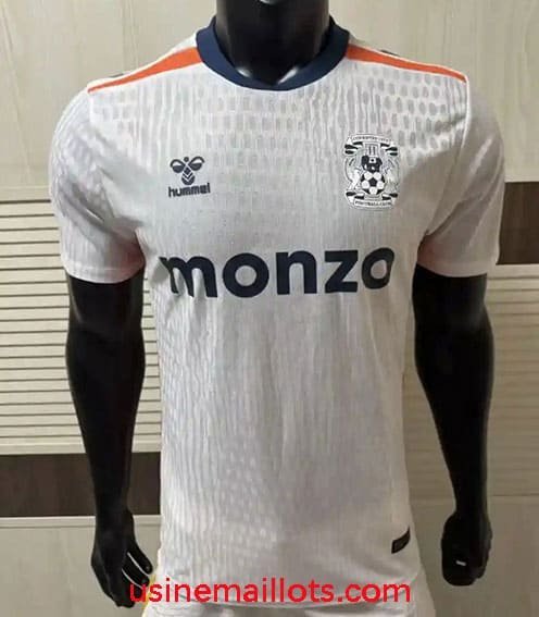 Maillot Match Coventry City Extérieur 2026/2027 Blanc
