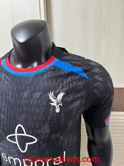 Maillot Match Crystal Palace Third 2026/2027 Noir – Image 2