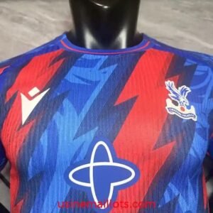 Alternative view of Maillot Match Crystal Palace Third 2026/2027 Rouge Bleu