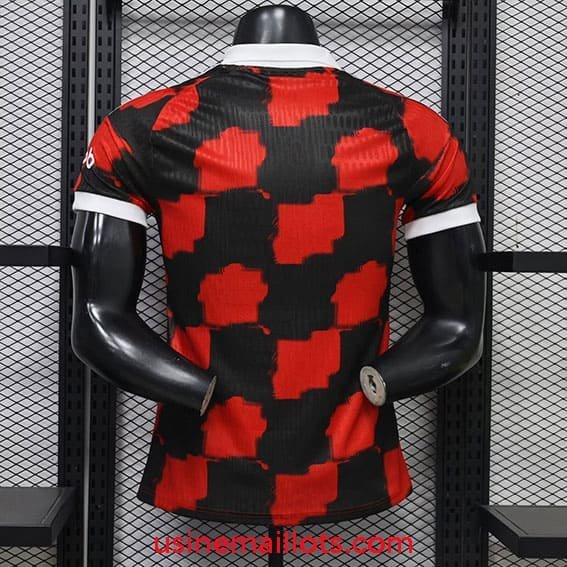 Maillot Match Fulham FC Domicile 2026/2027 Rouge Noir – Image 3