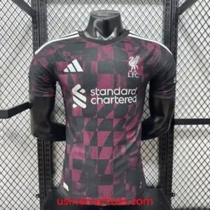 Maillot Match Liverpool Third 2026/2027 Rouge Noir