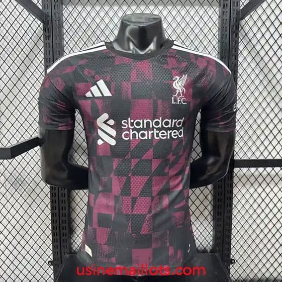 Maillot Match Liverpool Third 2026/2027 Rouge Noir