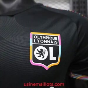Alternative view of Maillot Match Lyon Third 2026/2027 Noir