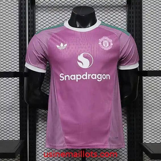 Maillot Match Manchester United Gardien 2026/2027 Rose