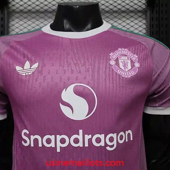 Maillot Match Manchester United Gardien 2026/2027 Rose – Image 2