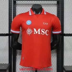 Maillot Match Napoli Third 2026/2027 Rouge