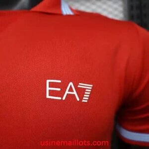 Alternative view of Maillot Match Napoli Third 2026/2027 Rouge