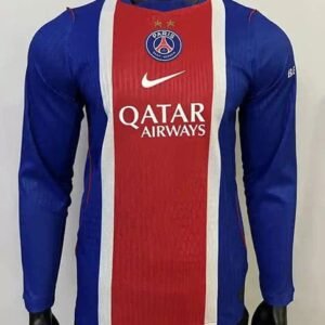Maillot Match PSG Domicile Manches Longues 2026/2027 2 Étoiles