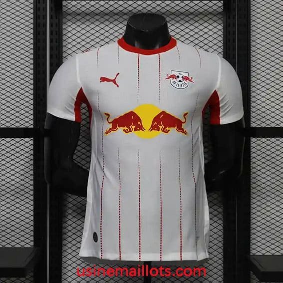 Maillot Match RB Leipzig Domicile 2026/2027 Blanc Rouge