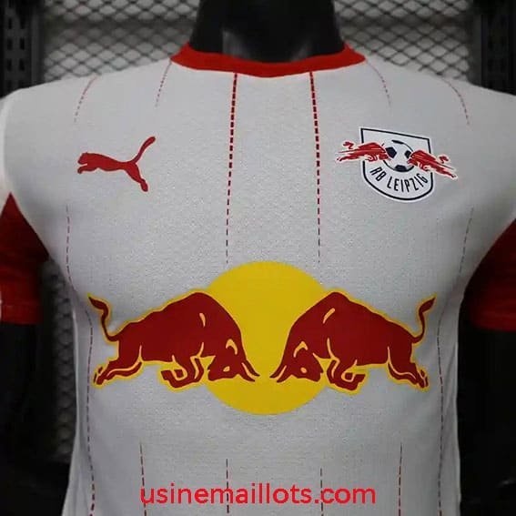 Maillot Match RB Leipzig Domicile 2026/2027 Blanc Rouge – Image 2