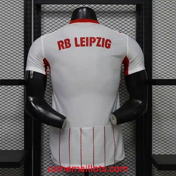 Maillot Match RB Leipzig Domicile 2026/2027 Blanc Rouge – Image 3