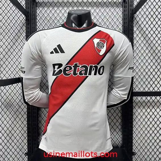Maillot Match River Plate Domicile Manches Longues 2026/2027