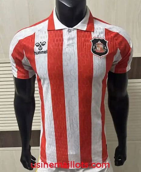 Maillot Match Sunderland Domicile 2026/2027 Rouge Blanc