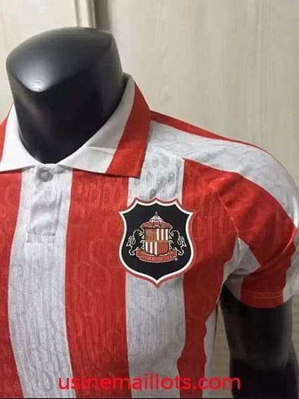 Maillot Match Sunderland Domicile 2026/2027 Rouge Blanc – Image 2
