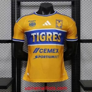 Maillot Match Tigres UANL Domicile 2026/2027 Jaune Bleu