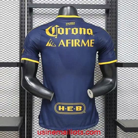 Maillot Match Tigres UANL Extérieur 2026/2027 Bleu Jaune – Image 3