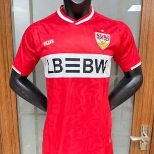 Maillot Match VfB Stuttgart Extérieur 2026/2027 Rouge Blanc