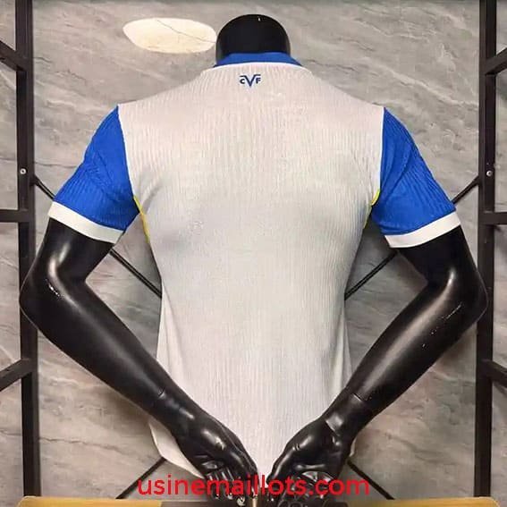 Maillot Match Villarreal Extérieur 2026/2027 Blanc Bleu – Image 3