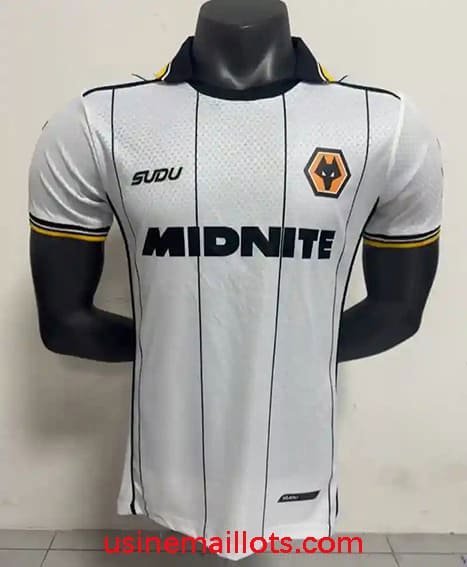 Maillot Match Wolverhampton Wanderers Extérieur 2026/2027 Blanc
