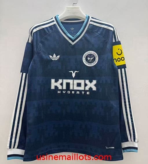 Maillot Newcastle United Extérieur Manches Longues 2026/2027 Bleu