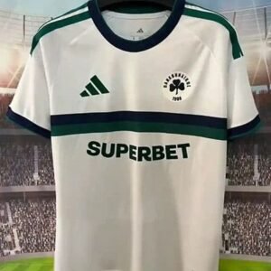 Maillot Panathinaikos Extérieur 2026/2027 Blanc Vert