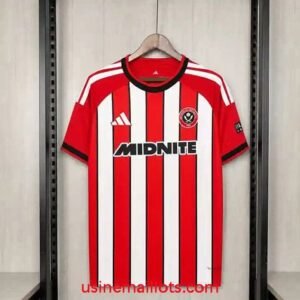 Maillot Sheffield United Domicile 2026/2027 Rouge Blanc