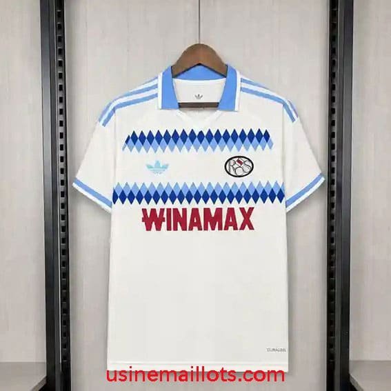 Maillot Strasbourg Extérieur 2026/2027 Blanc Bleu