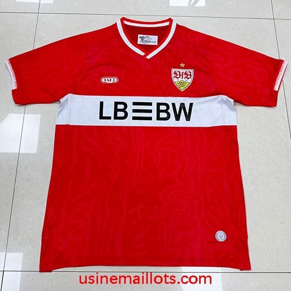 Maillot VfB Stuttgart Extérieur 2026/2027 Rouge Blanc