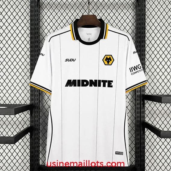 Maillot Wolverhampton Wanderers Extérieur 2026/2027 Blanc