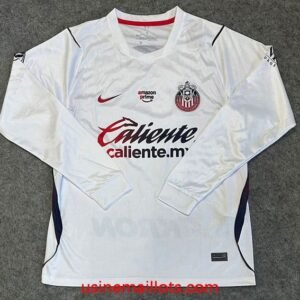 Maillot Chivas de Guadalajara Extérieur Manches Longues 2026/2027 Blanc