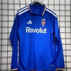 Maillot Como 1907 Domicile Manches Longues 2026/2027 Bleu