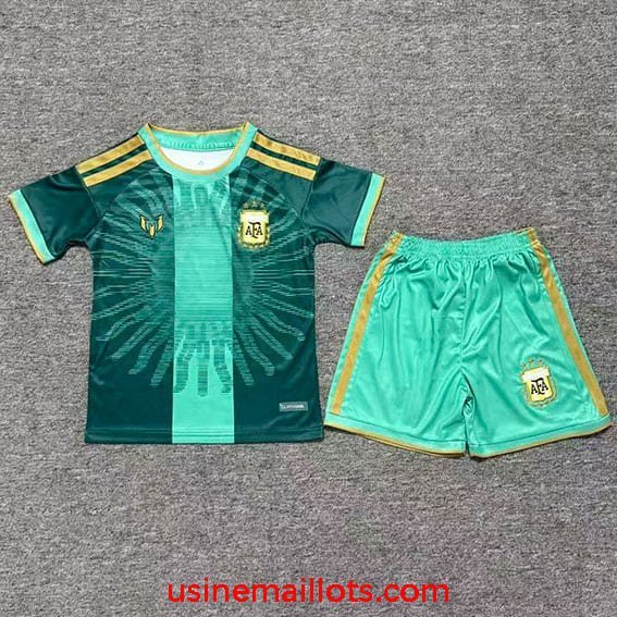 Maillot Enfant Argentine Gardien 2026 Vert