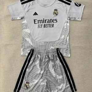 Maillot Enfant Real Madrid Gardien 2026/2027 Gris