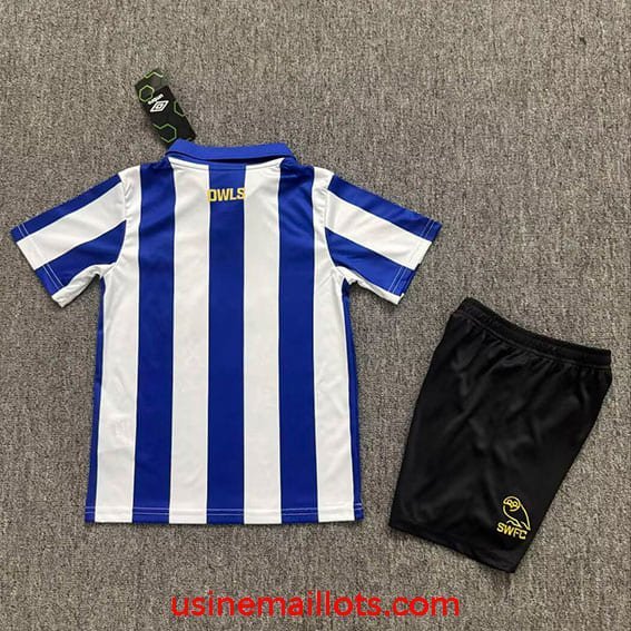 Maillot Enfant Sheffield Wednesday Domicile 2026/2027 Bleu Blanc – Image 2
