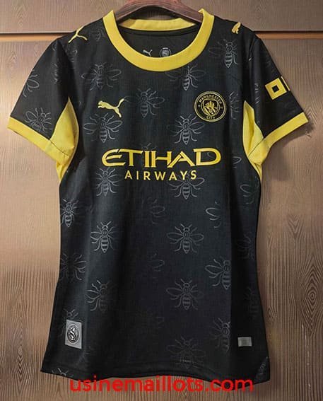 Maillot Femme Manchester City Extérieur 2026/2027 Noir