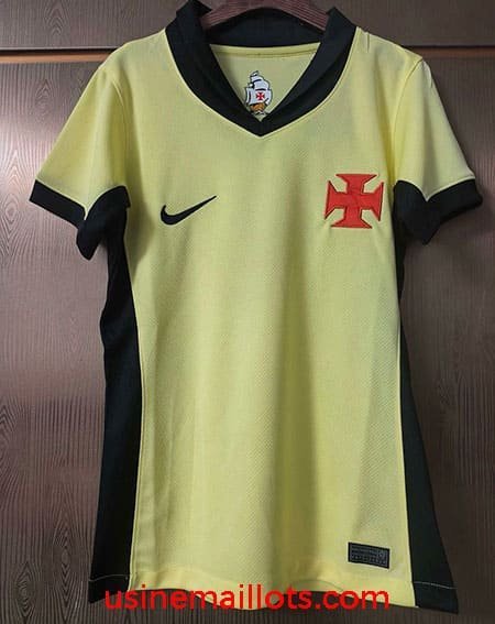 Maillot Femme Vasco Da Gama Third 2026/2027 Jaune
