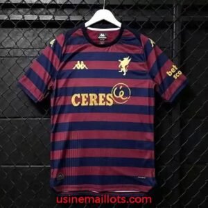 Maillot Genoa Third 2026/2027 Rouge Bleu