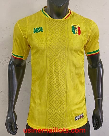 Maillot Match Mali 2026 Jaune