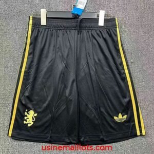 Short Aston Villa Extérieur 2026/2027 Noir