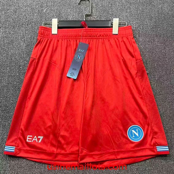 Short Napoli Third 2026/2027 Rouge